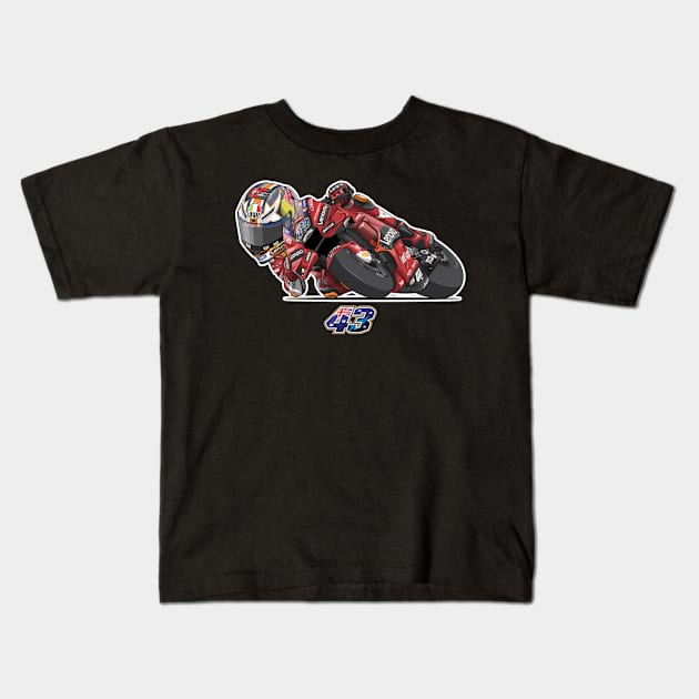 Jack Miller Toon Kids T-Shirt by lavonneroberson